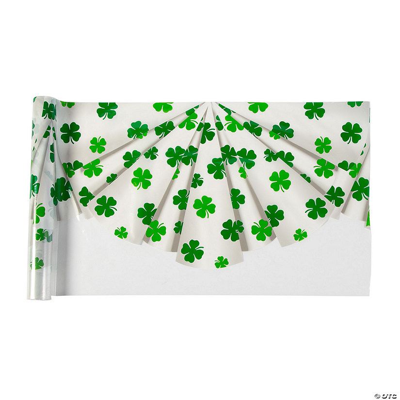 40 Ft. St. Patrick&amp;#8217;s Day Shamrock Bunting Roll Image