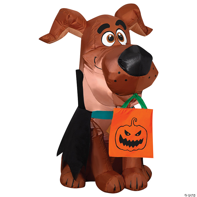 42" Airblown&#174; Inflatable Scoob&#8482; Scooby Doo Puppy Vampire Halloween Yard Decoration Image