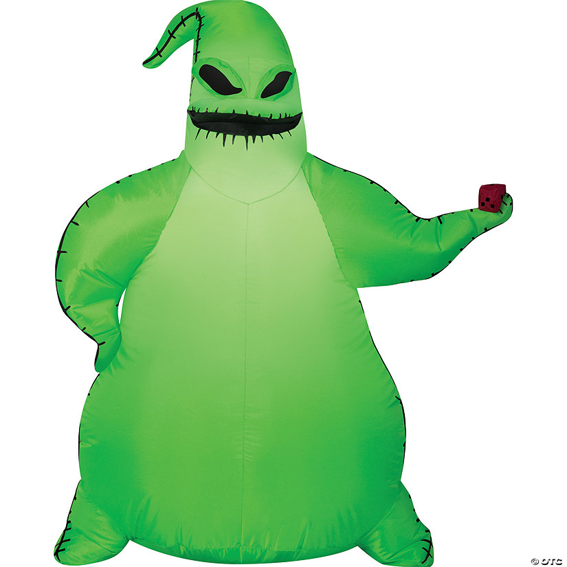 42" Green Oogie Boogie Airblown Outdoor Yard Decoration Image