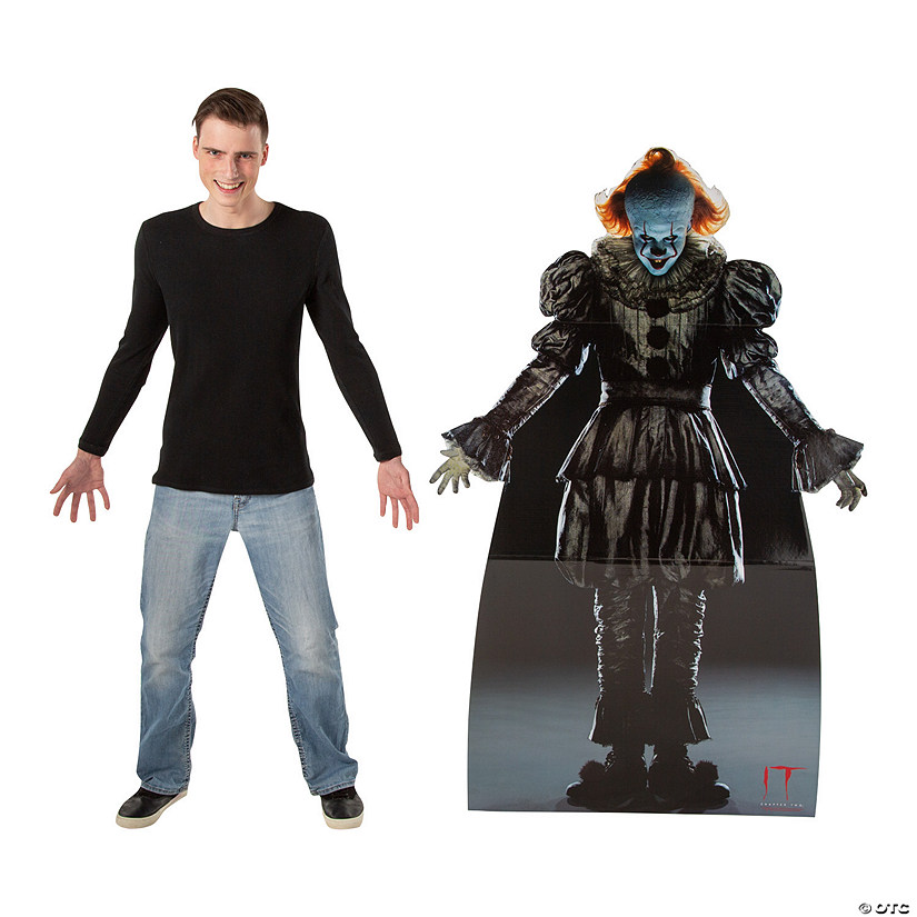 44" x 68" IT: Chapter Two&amp;#8482; Pennywise&amp;#8482; the Clown Cardboard Cutout Stand-Up Image