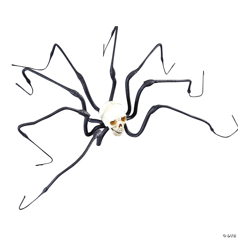 47" Skull Spider Decoration Image