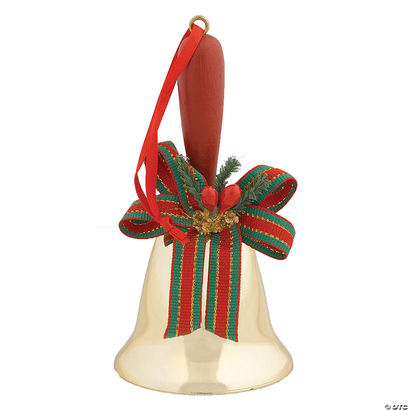 5" Christmas Caroling Hand Bell Image