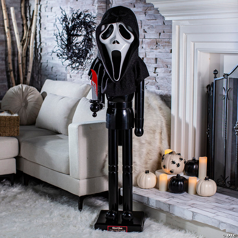 5 Ft. Ghost Face&amp;#174; Nutcracker Limited Edition Collectible Decoration Image