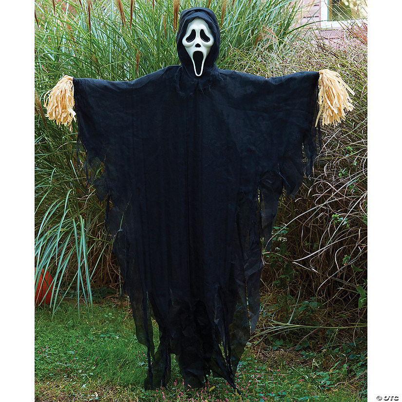 5' Ghostface Prop Scarecrow Halloween Express