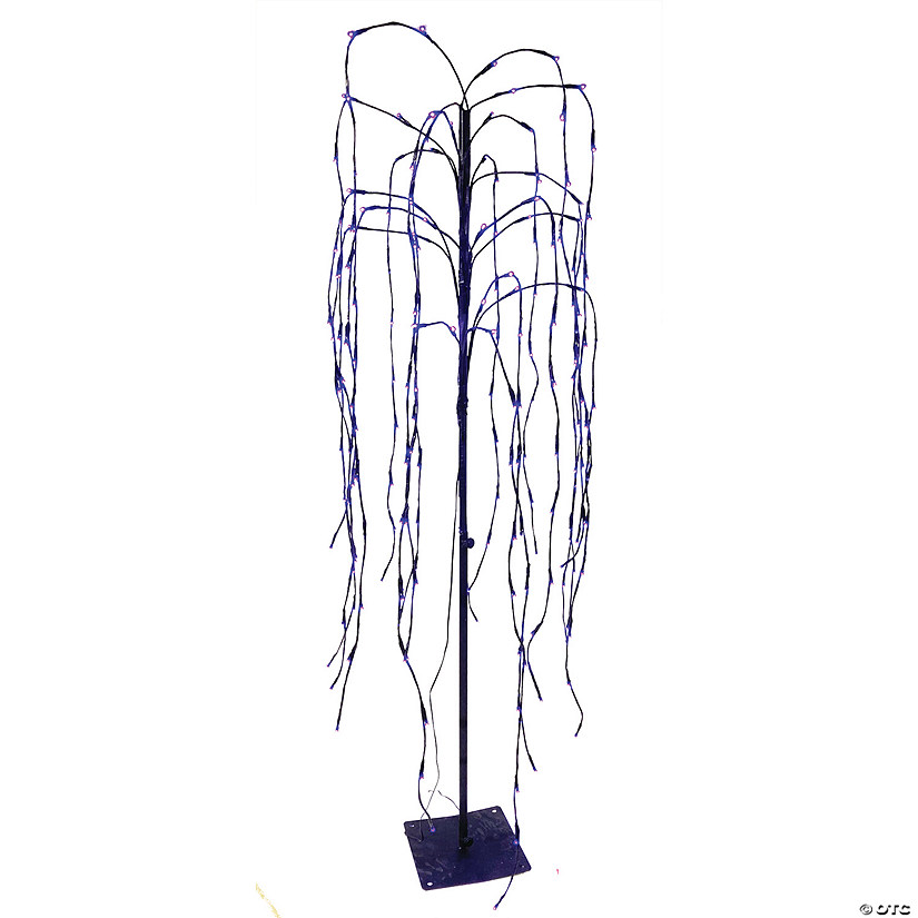5' Lighted Weeping Willow Tree Image