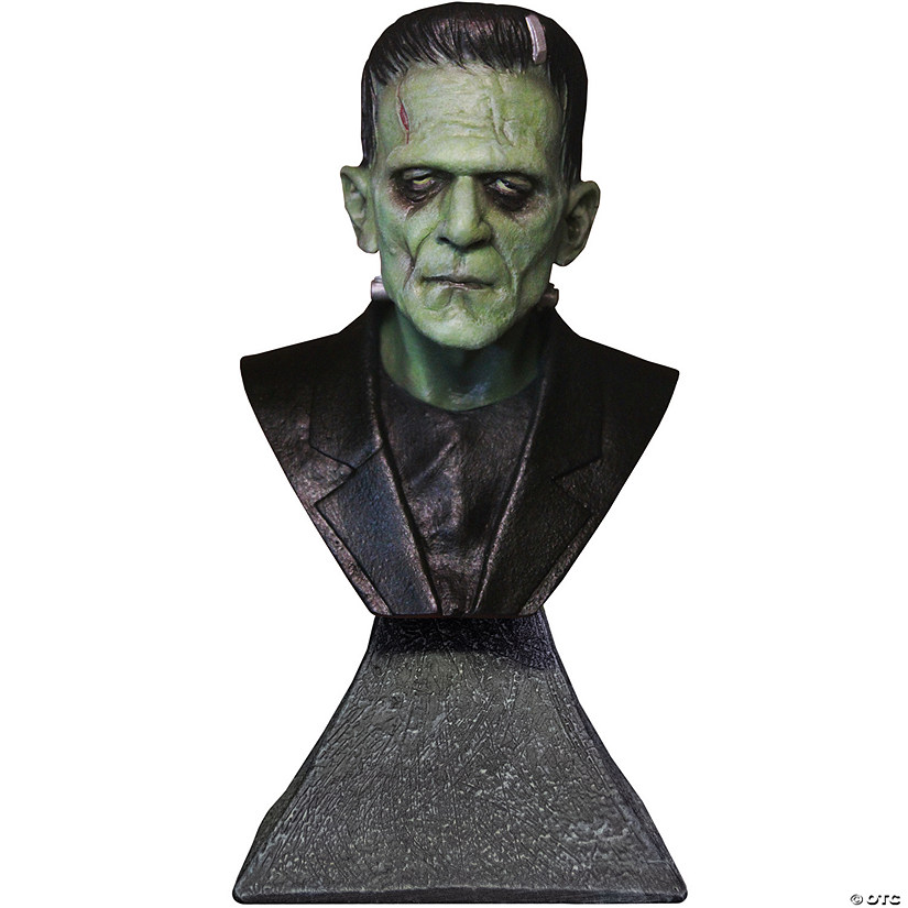 5" Universal Classic Monsters Frankenstein Mini Bust Collectible Halloween Decoration Image