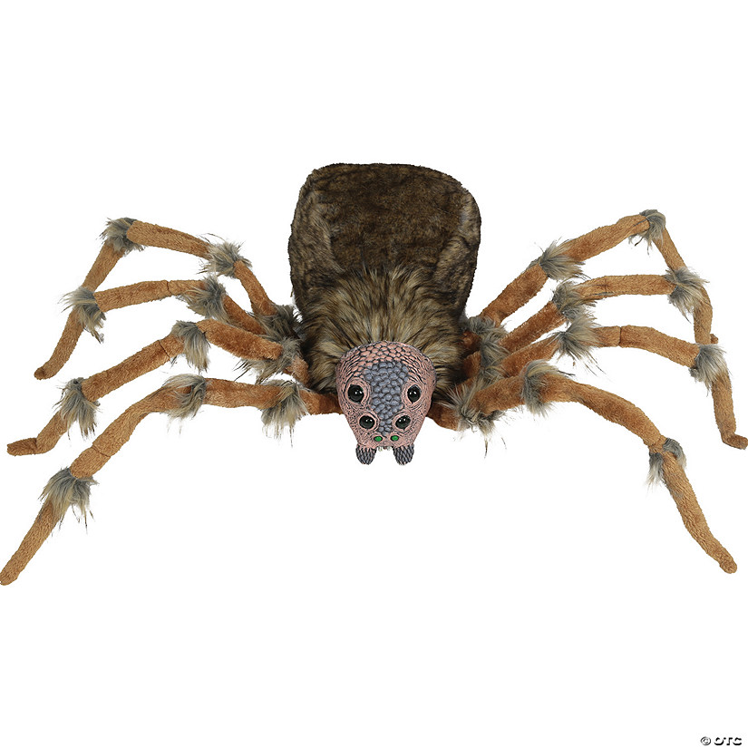 53" Deluxe Lightup Wolf Spider Decoration Image