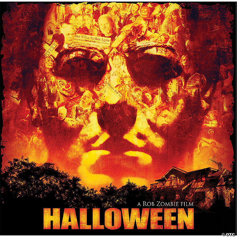 5'x5' Halloween&amp;#8482; Michael Myers&amp;#8482; Backdrop Image