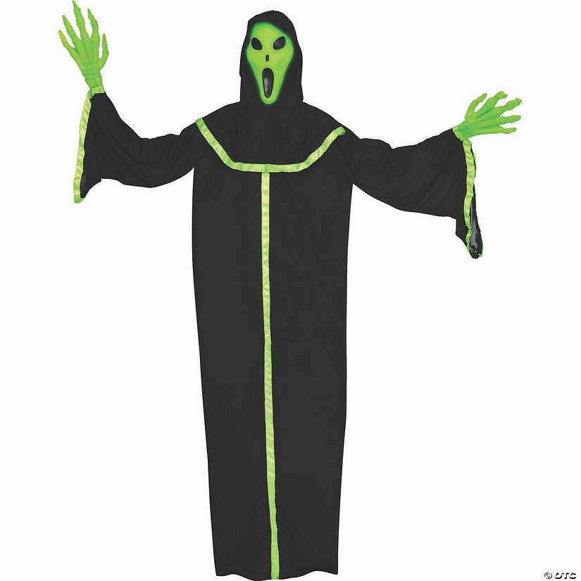 6 Ft. Light-Up Alien Spawn&amp;#8482; Figure Halloween Decoration Image