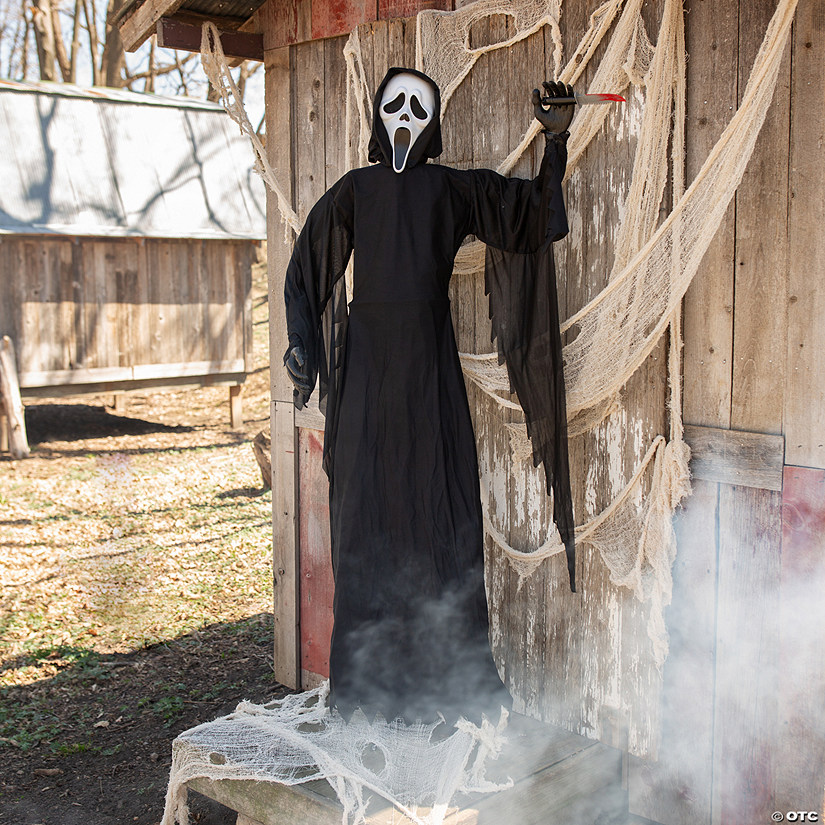 6' Scream Ghostface with Knife Decoration Image
