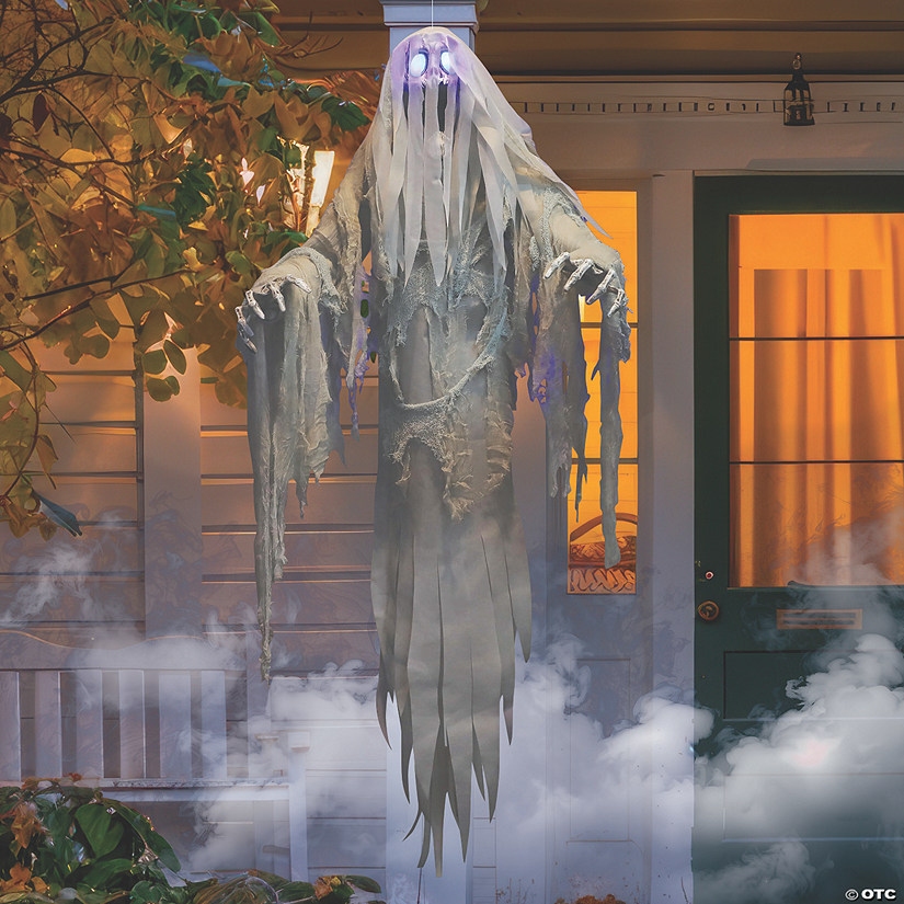 60&quot; Hanging Ghost Halloween Decoration Image