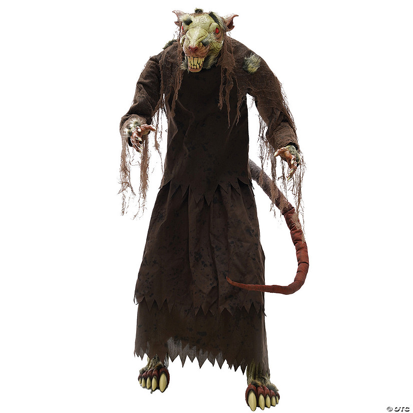60&quot; Mangey Rat Animated Prop Halloween Decoration Image