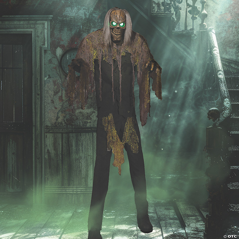 7 Ft. Animated Light-Up Cellar Dweller Halloween Decoration Image