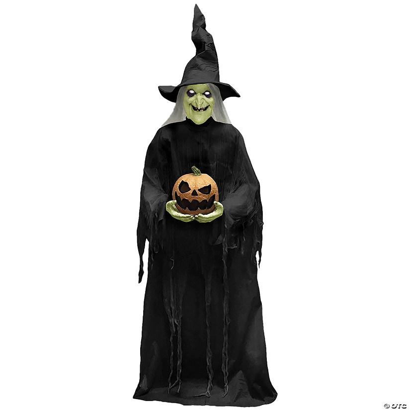 7' Witchy Witch Animated Prop Image