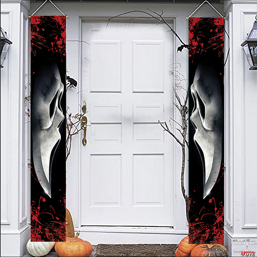72" Ghost Face Door Banners Image