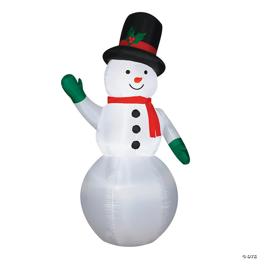84" Blow Up Inflatable Snowman Outdoor Yard Decoration Image