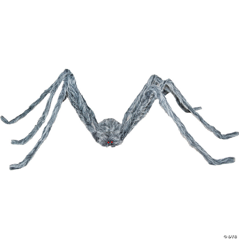 86" Giant Gray Spider Decoration Image