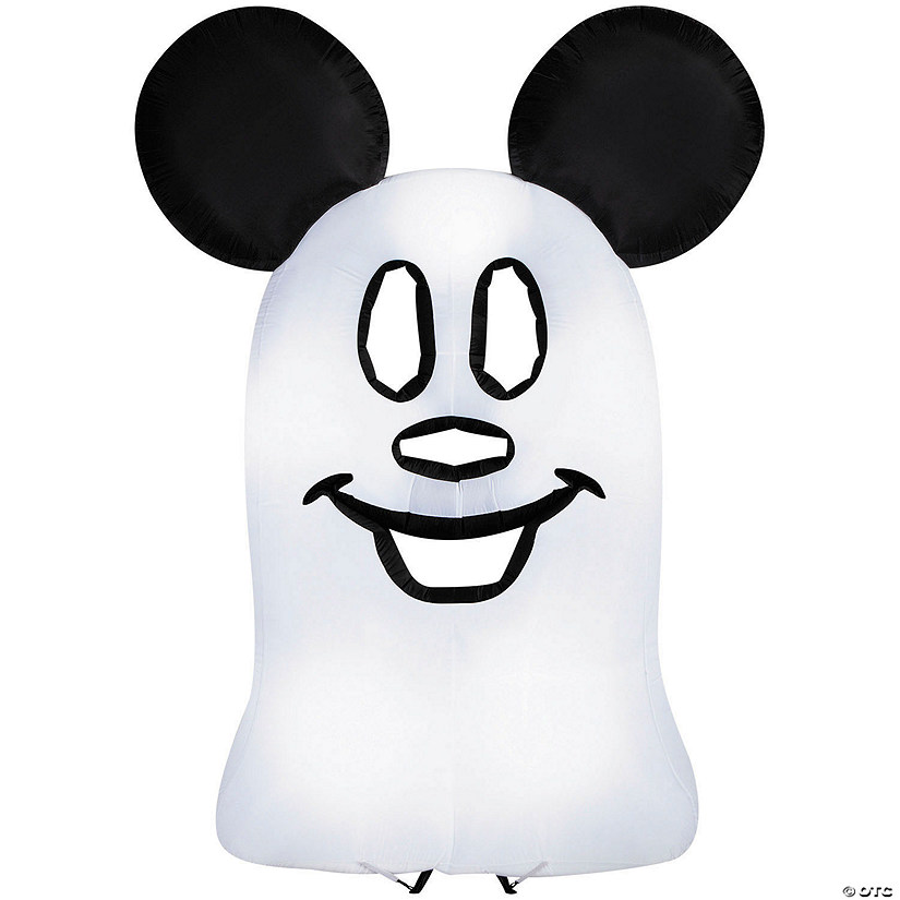 9 Ft. 6" Airblown&amp;#174; Inflatable Flat Mickey Mouse Ghost Halloween Outdoor Yard Decoration Image