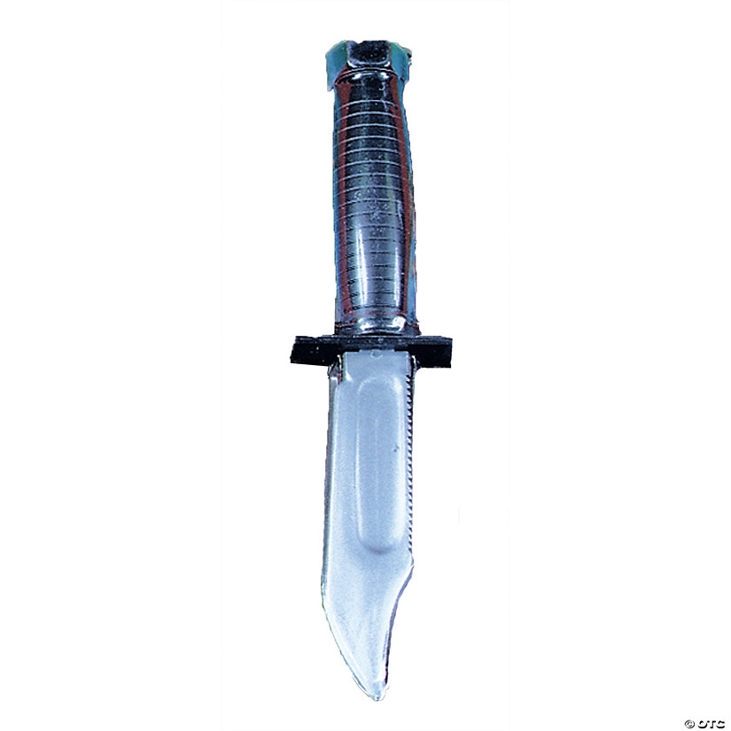 9" Plastic Survival Knife Costume Accessory Image