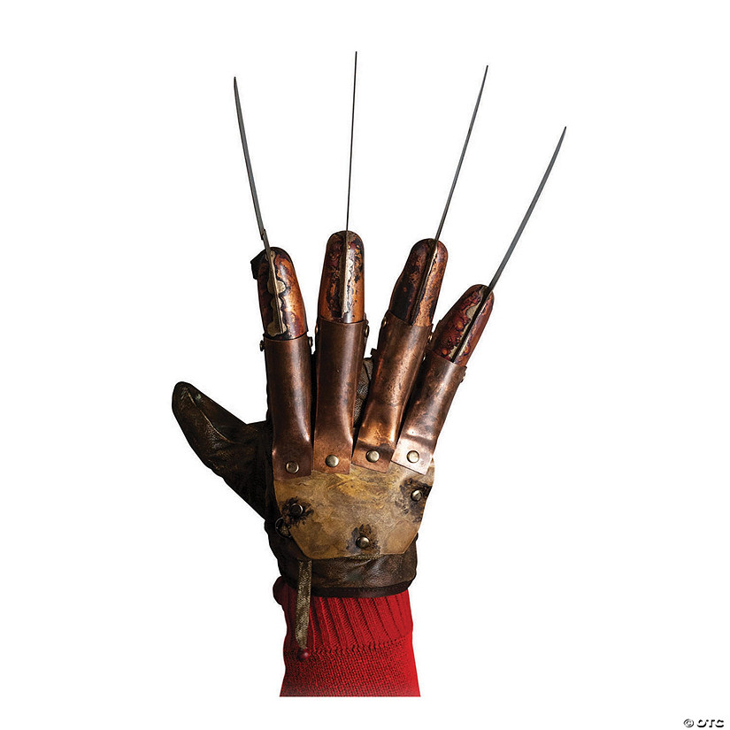 Adult A Nightmare on Elm Street Freddy Krueger Gloves Image