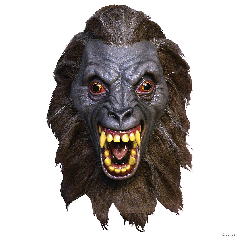 Adult American Werewolf In London Mask Image