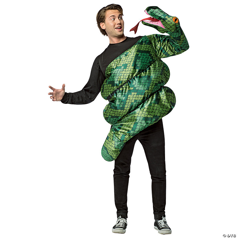 Adult Anaconda Snake Costume Image