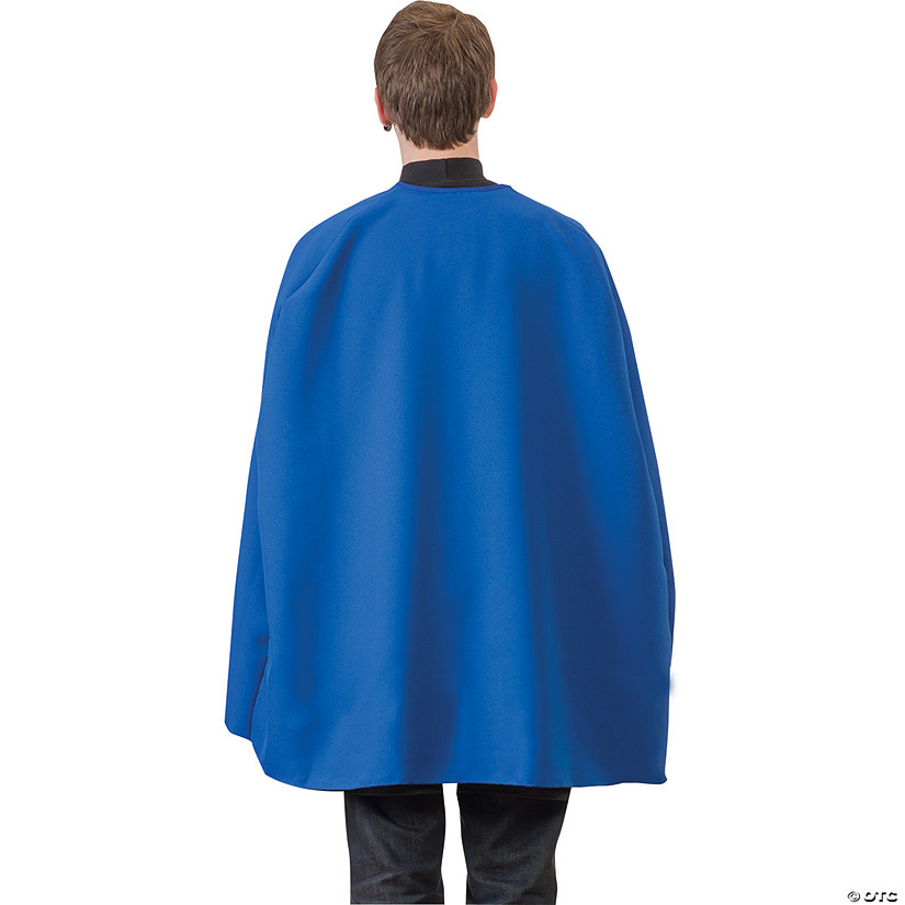 Adult Blue Superhero Cape Image