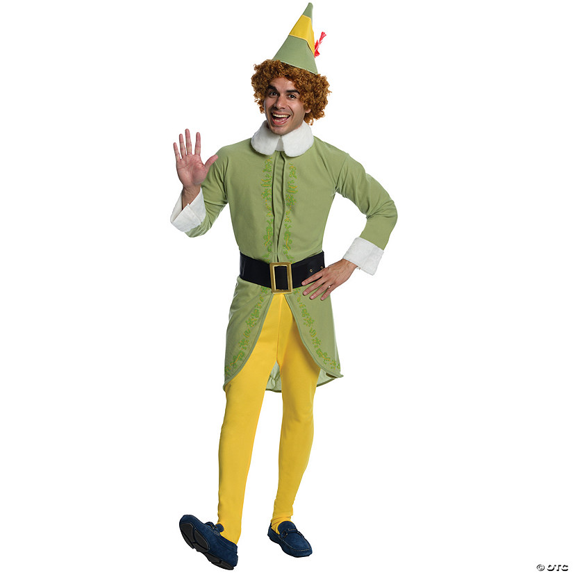 Adult Buddy The Elf Costume Image