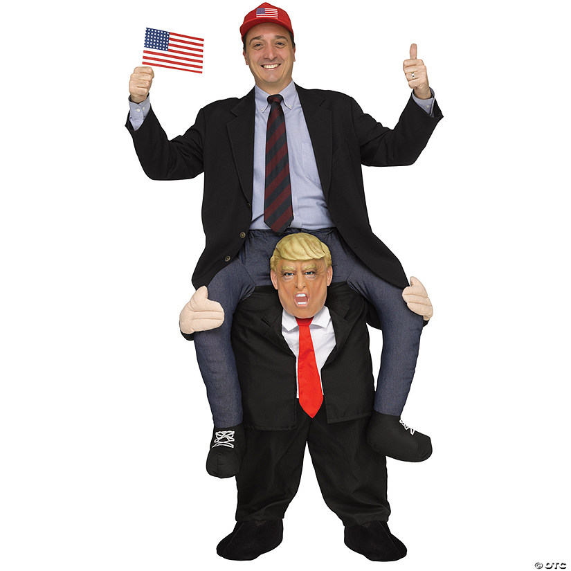 Adult Carry Me President Costume Image