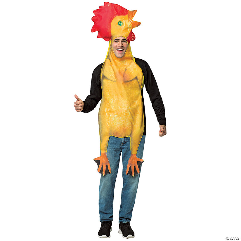 Adult Chicken Costume Image