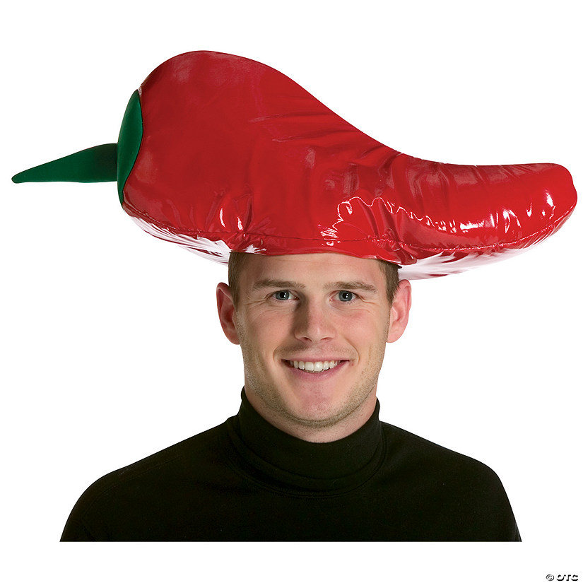 Adult Chili Pepper Hat Image