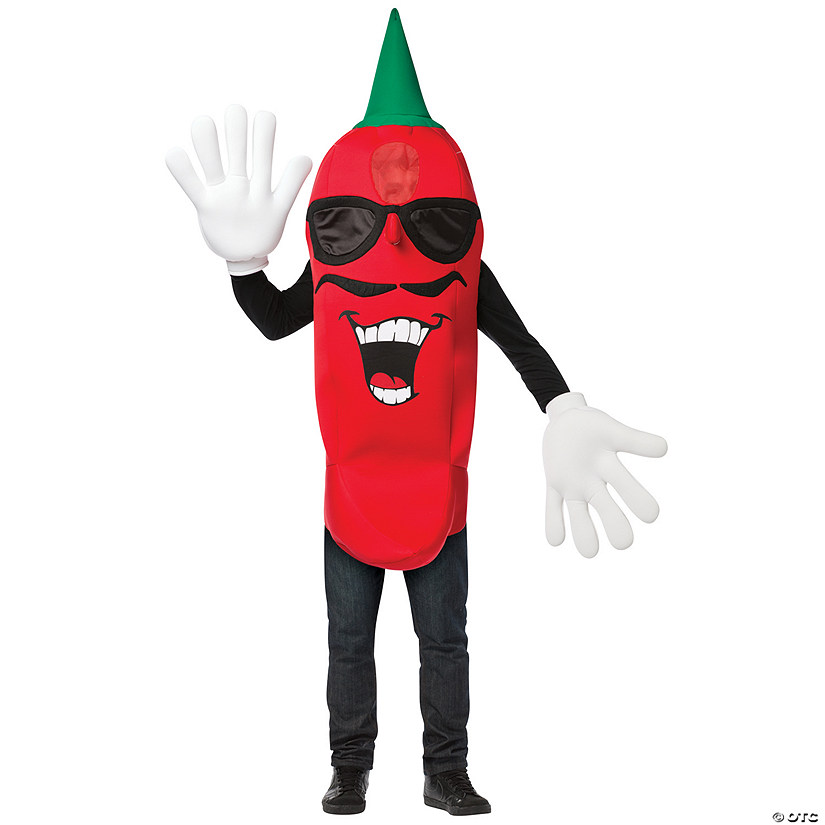 Adult Chili Pepper Waver Costume Image