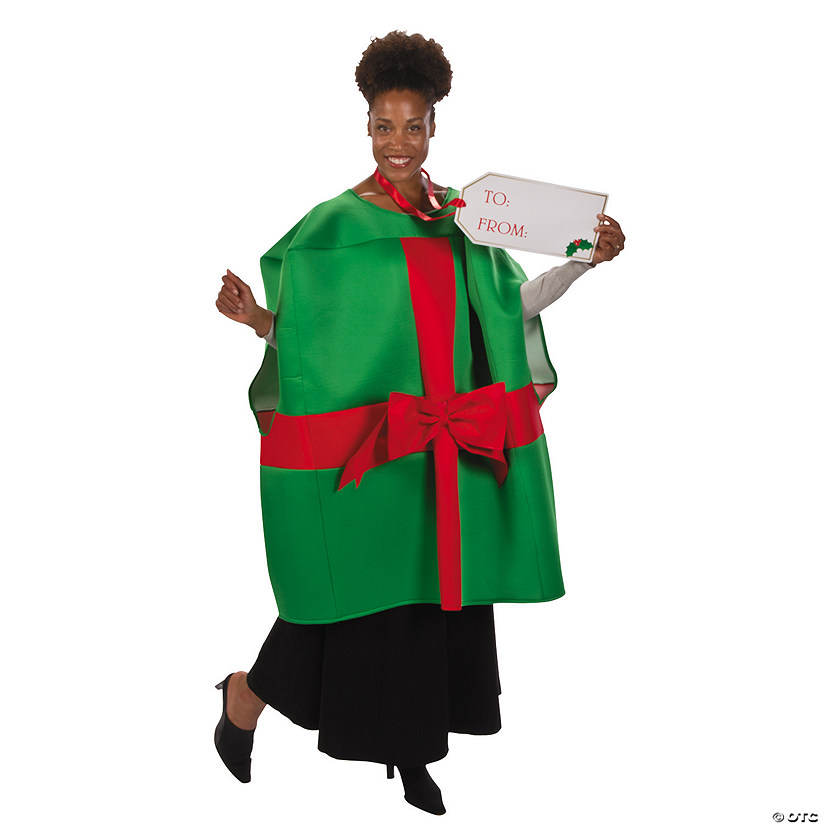 Adult Christmas Present Costume - Standard Image
