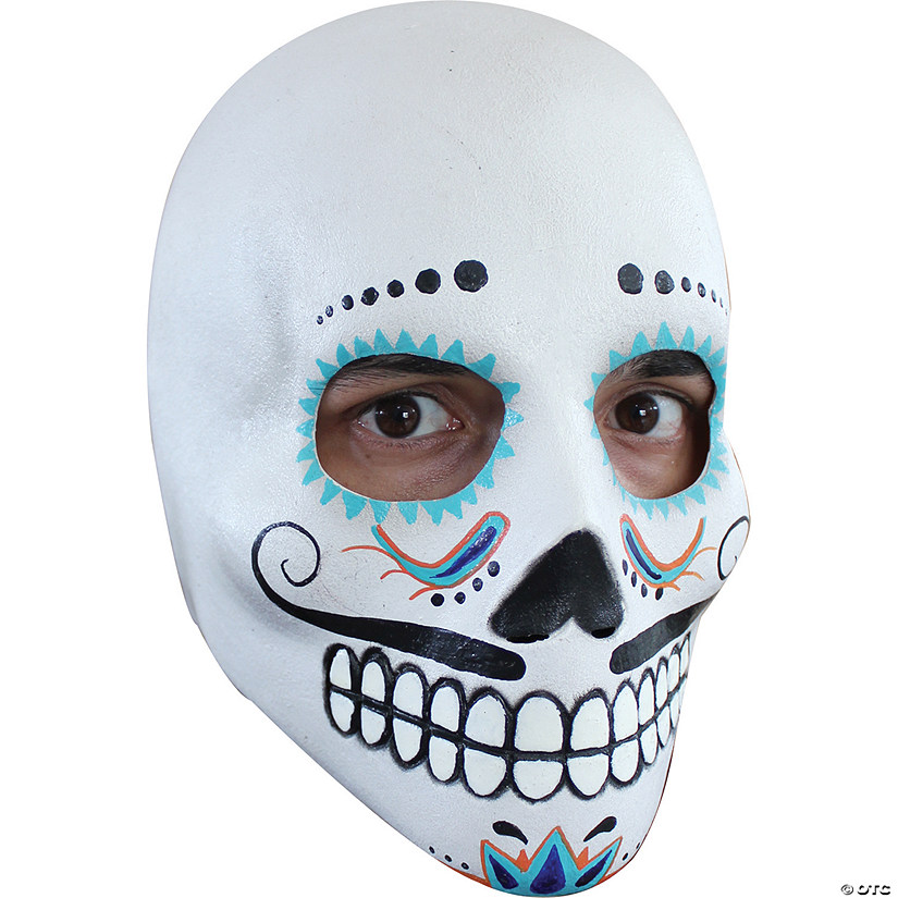 Adult Day Of The Dead Catrin Mask Image