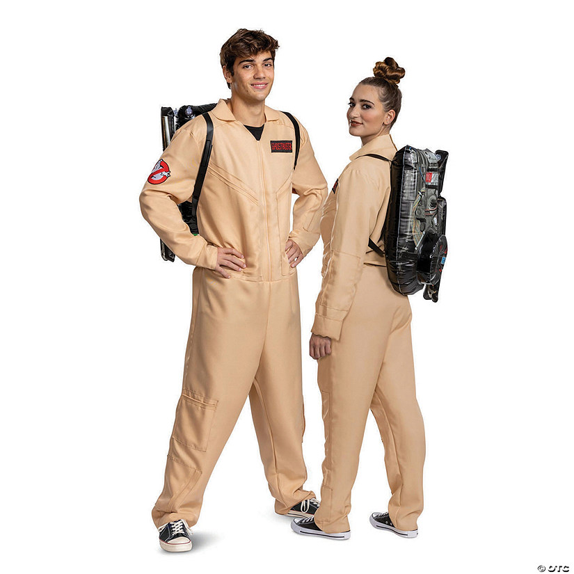 Adult Deluxe 80&#8217;s Ghostbusters Costume Image