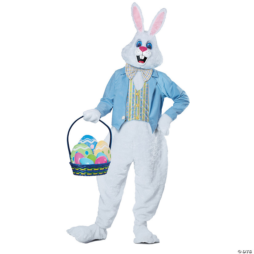 Adult Deluxe Easter Bunny Costume Image