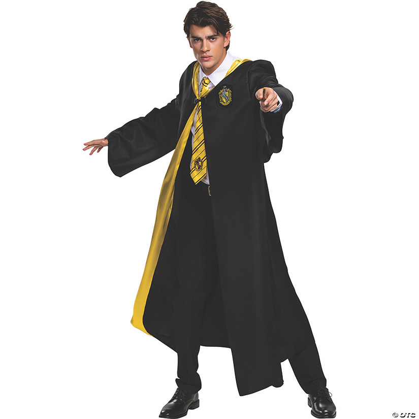 Adult Deluxe Harry Potter Hufflepuff Robe Image