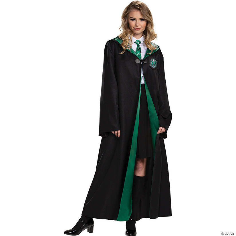 Adult Deluxe Harry Potter Slytherin Robe &#8211;&#160;Large Image