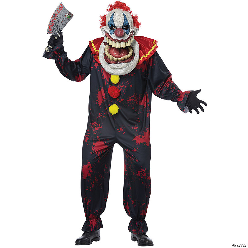 Adult Die Laughing Clown Costume Image