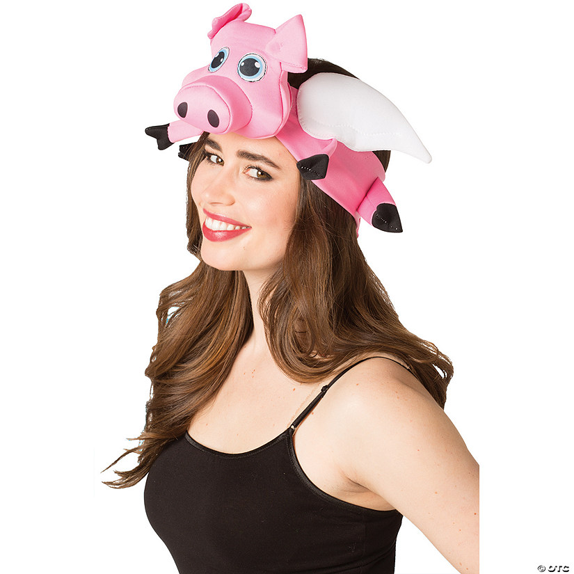 Adult Flying Pig Headband Image