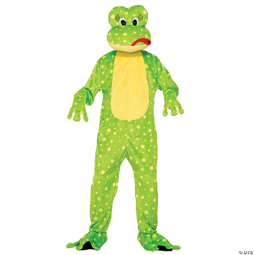 Adult Frog Freddy Mascot Image
