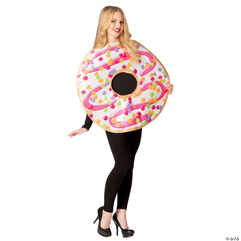 Adult Frosted Donut Costume Image