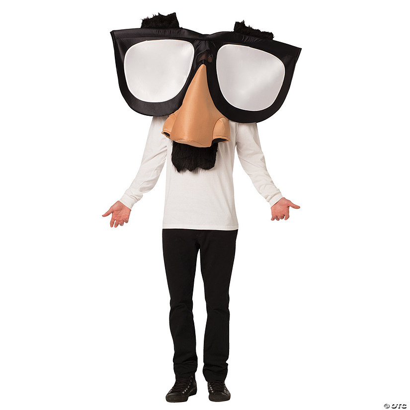 Adult Funny Nose Glasses Costume - 1 Pc. Image