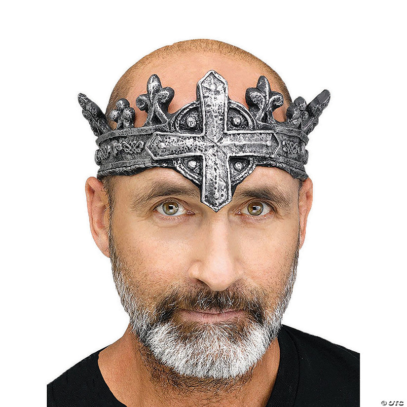 Adult Gothic Medieval King Crown Image