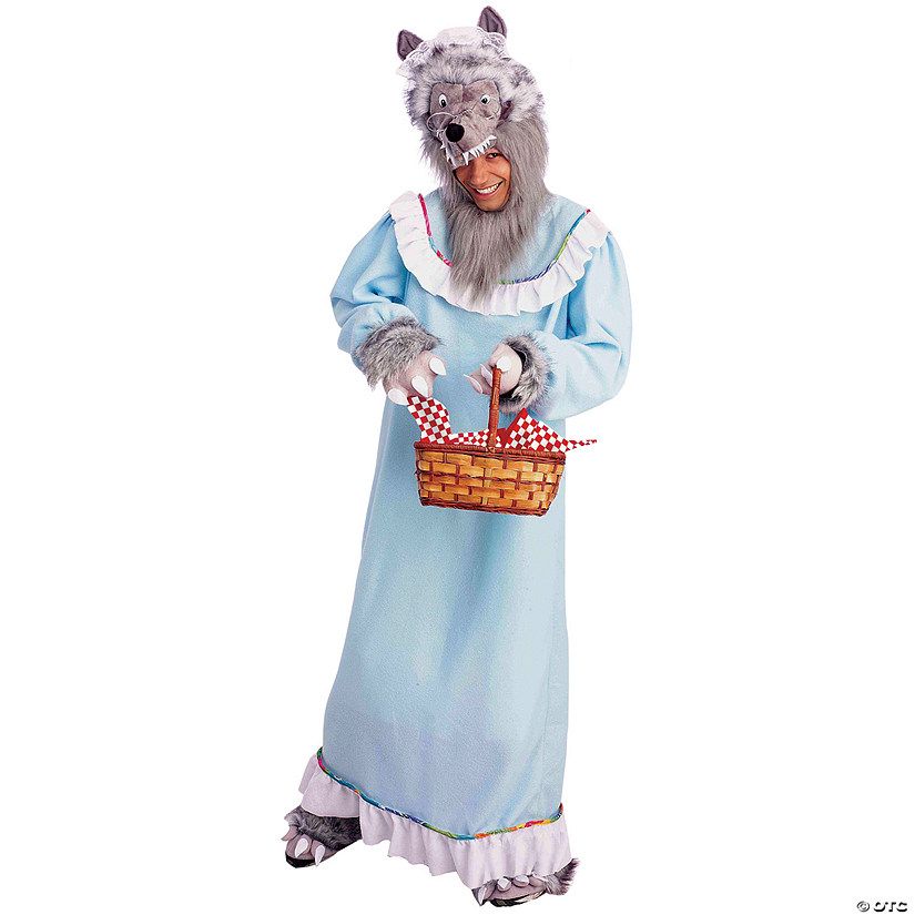 Adult Granny Wolf Costume Image