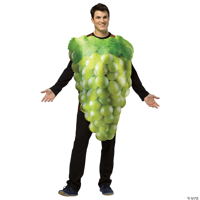 Adult Green Grapes Costume Image