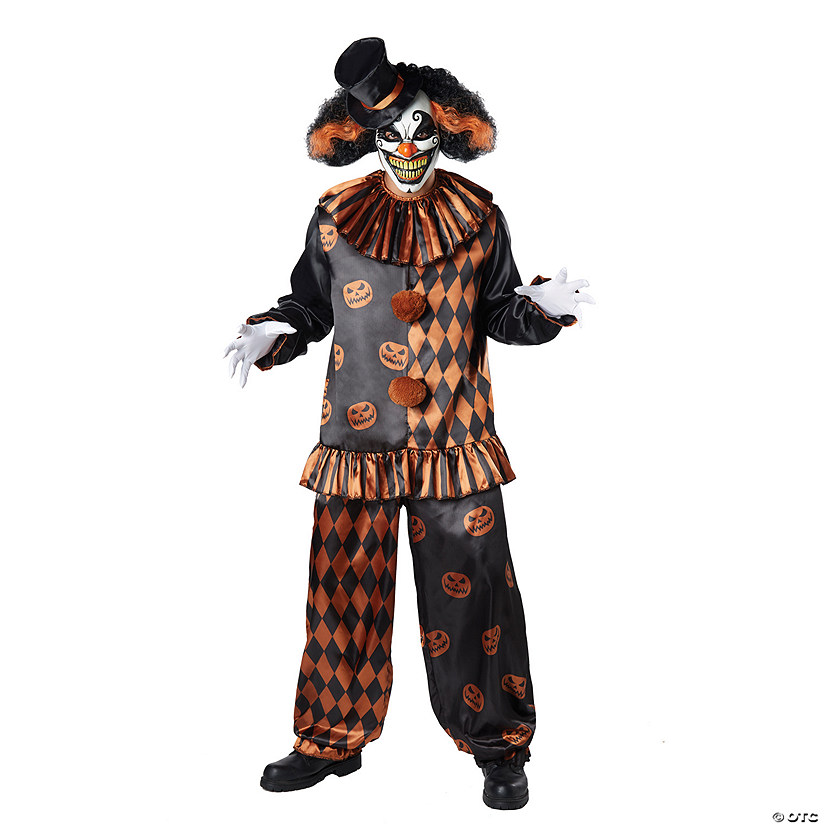 Adult Halloween Clown Costume Image