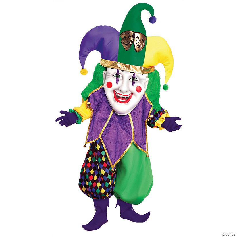 Adult Jester Mascot Image