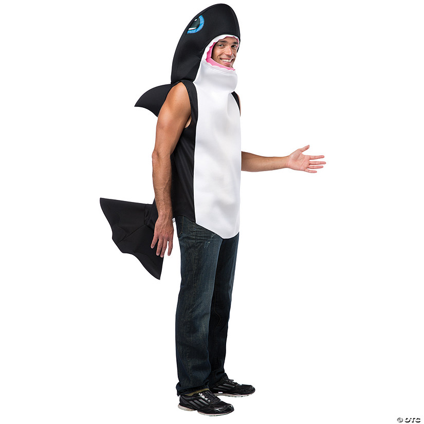 Adult Killer Whale Costume Image