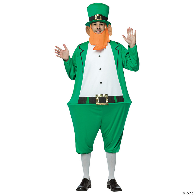 Adult Leprechaun Hoopster Costume Image